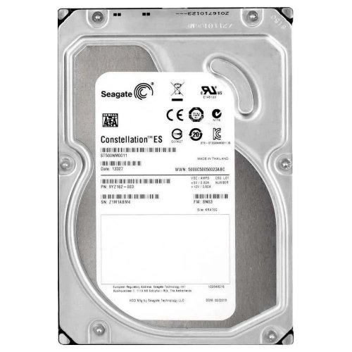 Купить Жесткий диск Seagate Constellation ES 500GB 64MB 7200RPM 3.5" (ST500NM0011) (Восстановлено продавцом, 784999) с проверкой совместимости: обзор, характеристики, цена в Киеве, Днепре, Одессе, Харькове, Украине | интернет-магазин TELEMART.UA фото