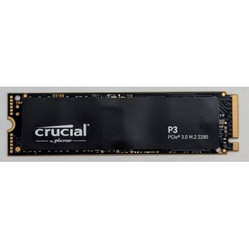 Купить Ssd-диск Crucial P3 3D NAND 1TB M.2 (2280 PCI-E) (CT1000P3SSD8) (Восстановлено продавцом, 785021) с проверкой совместимости: обзор, характеристики, цена в Киеве, Днепре, Одессе, Харькове, Украине | интернет-магазин TELEMART.UA фото