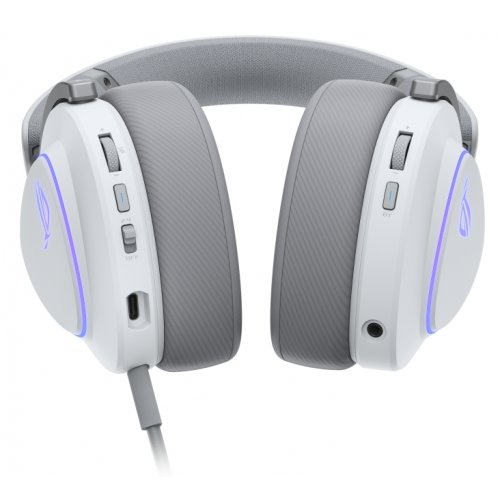 Купить Наушники Asus ROG Delta II (90YH03W0-BHUA10) White - цена в Харькове, Киеве, Днепре, Одессе
в интернет-магазине Telemart фото