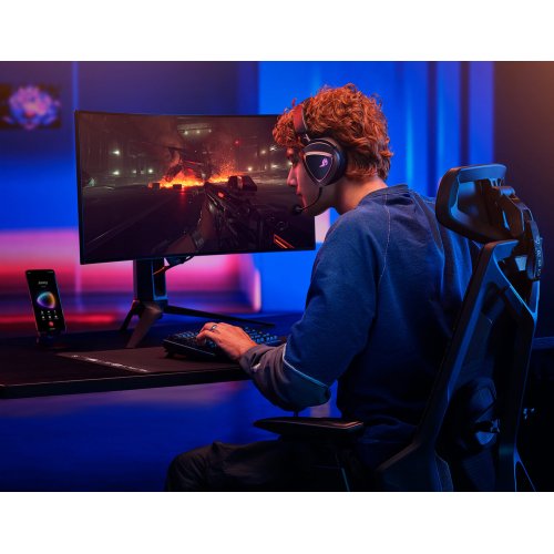 Купить Наушники Asus ROG Delta II (90YH03W0-BHUA10) White - цена в Харькове, Киеве, Днепре, Одессе
в интернет-магазине Telemart фото