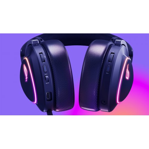 Купить Наушники Asus ROG Delta II (90YH03W0-BHUA10) White - цена в Харькове, Киеве, Днепре, Одессе
в интернет-магазине Telemart фото