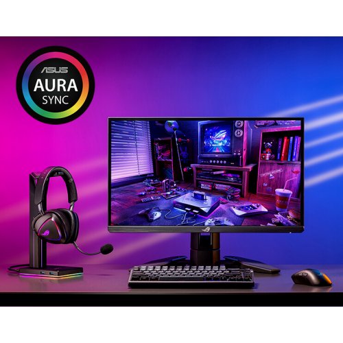 Купить Наушники Asus ROG Delta II (90YH03W0-BHUA10) White - цена в Харькове, Киеве, Днепре, Одессе
в интернет-магазине Telemart фото