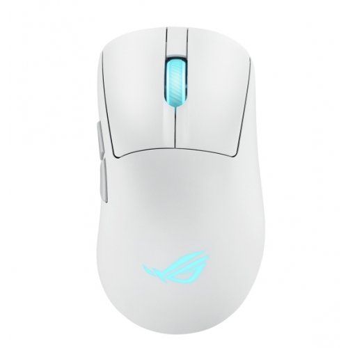 Купить Мышка Asus ROG Keris II Origin Wireless (90MP04A0-BMUA10) White - цена в Харькове, Киеве, Днепре, Одессе
в интернет-магазине Telemart фото