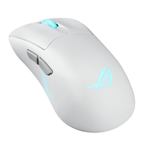 Купить Мышка Asus ROG Keris II Origin Wireless (90MP04A0-BMUA10) White - цена в Харькове, Киеве, Днепре, Одессе
в интернет-магазине Telemart фото
