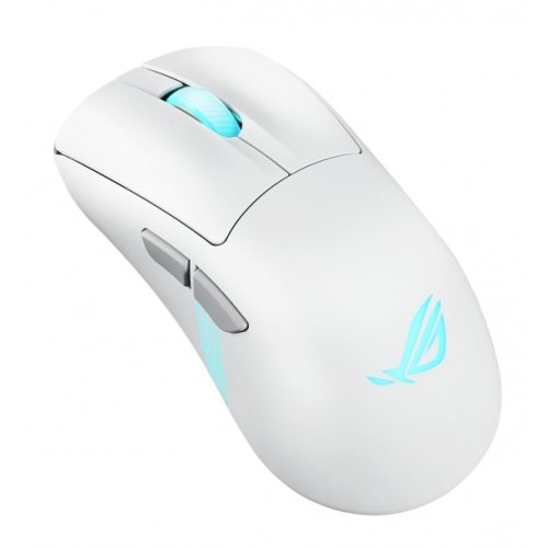 Купить Мышка Asus ROG Keris II Origin Wireless (90MP04A0-BMUA10) White - цена в Харькове, Киеве, Днепре, Одессе
в интернет-магазине Telemart фото
