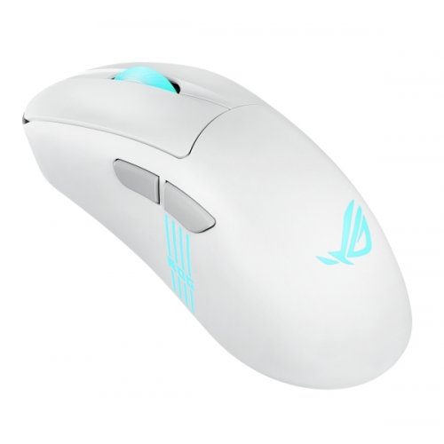 Купить Мышка Asus ROG Keris II Origin Wireless (90MP04A0-BMUA10) White - цена в Харькове, Киеве, Днепре, Одессе
в интернет-магазине Telemart фото