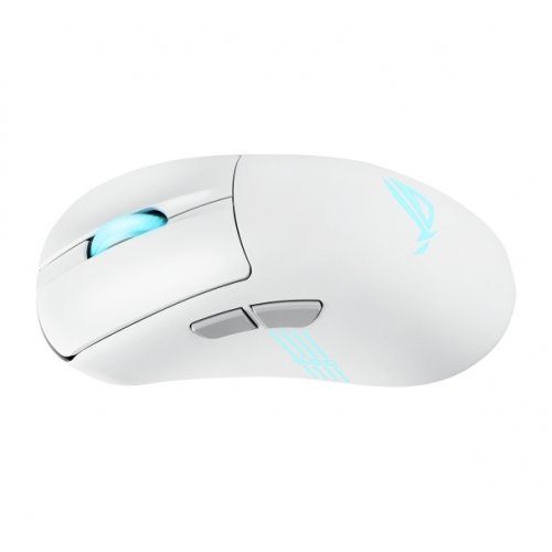 Купить Мышка Asus ROG Keris II Origin Wireless (90MP04A0-BMUA10) White - цена в Харькове, Киеве, Днепре, Одессе
в интернет-магазине Telemart фото
