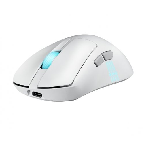 Купить Мышка Asus ROG Keris II Origin Wireless (90MP04A0-BMUA10) White - цена в Харькове, Киеве, Днепре, Одессе
в интернет-магазине Telemart фото