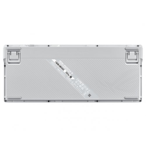 Купить Клавиатура Asus ROG Azoth X NX Snow V2 Switch (90MP044F-BKUA30) White - цена в Харькове, Киеве, Днепре, Одессе
в интернет-магазине Telemart фото