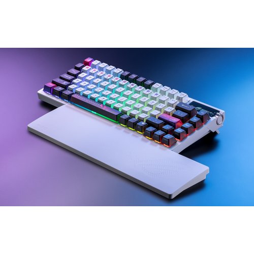 Купить Клавиатура Asus ROG Azoth X NX Snow V2 Switch (90MP044F-BKUA30) White - цена в Харькове, Киеве, Днепре, Одессе
в интернет-магазине Telemart фото