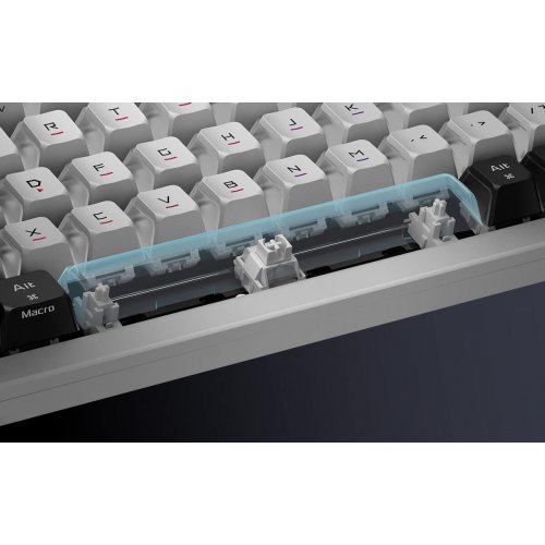 Купить Клавиатура Asus ROG Azoth X NX Snow V2 Switch (90MP044F-BKUA30) White - цена в Харькове, Киеве, Днепре, Одессе
в интернет-магазине Telemart фото