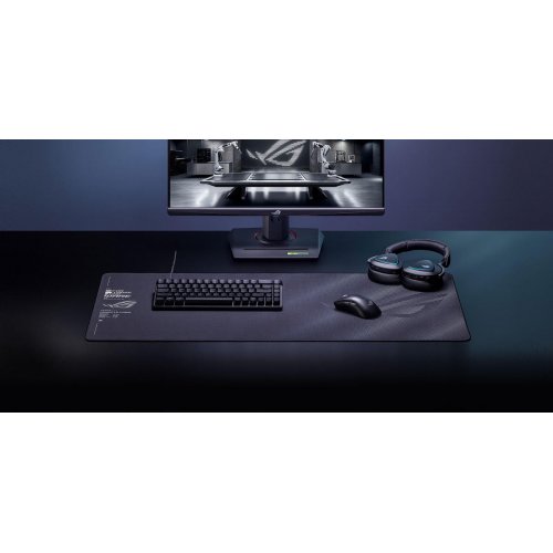 Купить Коврик для мышки Asus ROG Sheath II XXL (90MP04B0-BPUA00) Black - цена в Харькове, Киеве, Днепре, Одессе
в интернет-магазине Telemart фото