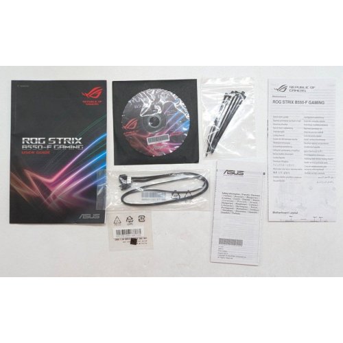 Купить Материнская плата Asus ROG STRIX B550-F GAMING (sAM4, AMD B550) (Восстановлено продавцом, 785055) с проверкой совместимости: обзор, характеристики, цена в Киеве, Днепре, Одессе, Харькове, Украине | интернет-магазин TELEMART.UA фото