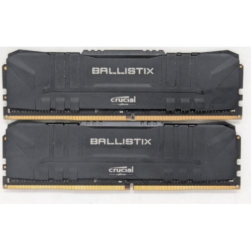 Озп Crucial DDR4 16GB (2x8GB) 3600Mhz Ballistix Black (BL2K8G36C16U4B) (Відновлено продавцем, 785060) купити з перевіркою сумісності: огляд, характеристики, ціна у Києві, Львові, Вінниці, Хмельницькому, Івано-Франківську, Україні | інтернет-магазин TELEMART.UA фото
