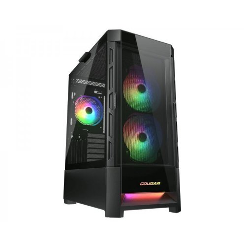 Купить Уценка корпус Cougar Duoface RGB Tempered Glass без БП Black (Повреждена упаковка, 785061) с проверкой совместимости: обзор, характеристики, цена в Киеве, Днепре, Одессе, Харькове, Украине | интернет-магазин TELEMART.UA фото