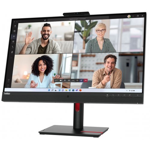 Купить Монитор Lenovo 27" ThinkVision T27hv-30 (63D6UAR3EU) Raven Black - цена в Харькове, Киеве, Днепре, Одессе
в интернет-магазине Telemart фото