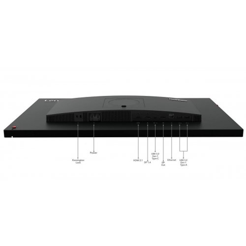 Купить Монитор Lenovo 27" ThinkVision T27hv-30 (63D6UAR3EU) Raven Black - цена в Харькове, Киеве, Днепре, Одессе
в интернет-магазине Telemart фото
