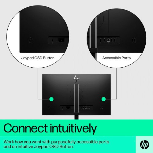 Купити Монітор HP 21.5" E22 G5 (6N4E8AA) Black/Silver - ціна в Києві, Львові, Вінниці, Хмельницькому, Франківську, Україні | інтернет-магазин TELEMART.UA фото