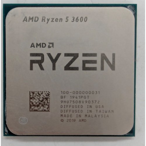Процесор AMD Ryzen 5 3600 3.6(4.2)GHz 32MB sAM4 Tray (100-000000031) (Відновлено продавцем, 785084) купити з перевіркою сумісності: огляд, характеристики, ціна у Києві, Львові, Вінниці, Хмельницькому, Івано-Франківську, Україні | інтернет-магазин TELEMART.UA фото