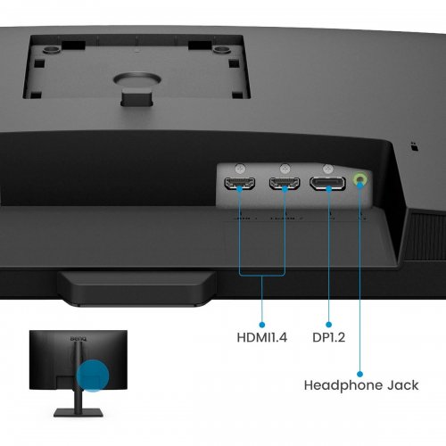 Купити Монітор BenQ 27" GW2790T (9H.LMKLJ.LBE) Black - ціна в Києві, Львові, Вінниці, Хмельницькому, Франківську, Україні | інтернет-магазин TELEMART.UA фото