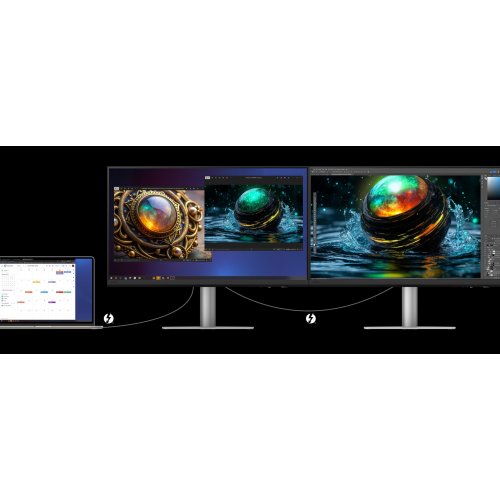 Купити Монітор BenQ 27" PD2730S (9H.LN7LA.TBE) White - ціна в Києві, Львові, Вінниці, Хмельницькому, Франківську, Україні | інтернет-магазин TELEMART.UA фото