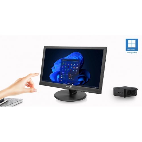 Купити Монітор Asus 15.6" VT169HE (90LM09V1-B01170) Black - ціна в Києві, Львові, Вінниці, Хмельницькому, Франківську, Україні | інтернет-магазин TELEMART.UA фото