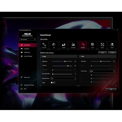 Купити Монітор Asus 31.5" ROG Strix XG32UCG (90LM0B01-B01171) Black - ціна в Києві, Львові, Вінниці, Хмельницькому, Франківську, Україні | інтернет-магазин TELEMART.UA фото