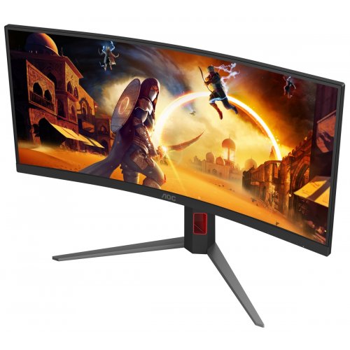 Купити Монітор AOC 34" CU34G4 Black - ціна в Києві, Львові, Вінниці, Хмельницькому, Франківську, Україні | інтернет-магазин TELEMART.UA фото
