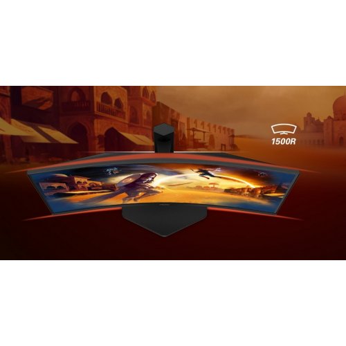 Купити Монітор AOC 34" CU34G4 Black - ціна в Києві, Львові, Вінниці, Хмельницькому, Франківську, Україні | інтернет-магазин TELEMART.UA фото