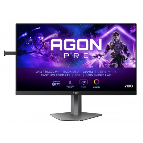 Купити Монітор AOC 24.5" AG256FS Black/Silver - ціна в Києві, Львові, Вінниці, Хмельницькому, Франківську, Україні | інтернет-магазин TELEMART.UA фото