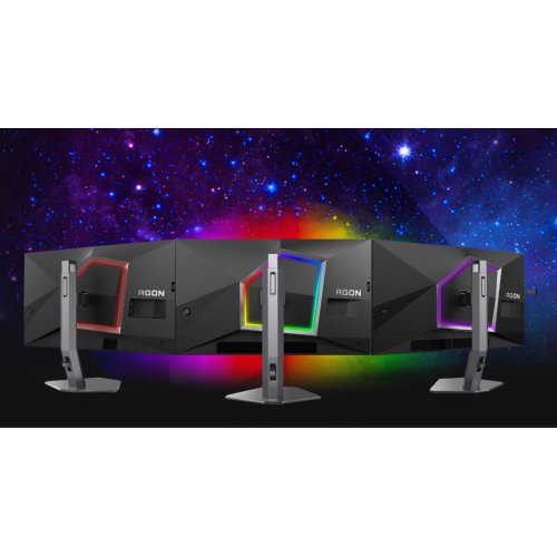 Купити Монітор AOC 24.5" AG256FS Black/Silver - ціна в Києві, Львові, Вінниці, Хмельницькому, Франківську, Україні | інтернет-магазин TELEMART.UA фото
