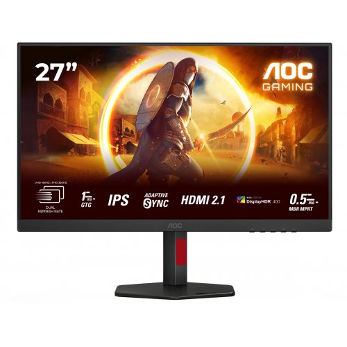 Купити Монітор AOC 27" U27G4R Black - ціна в Києві, Львові, Вінниці, Хмельницькому, Франківську, Україні | інтернет-магазин TELEMART.UA фото