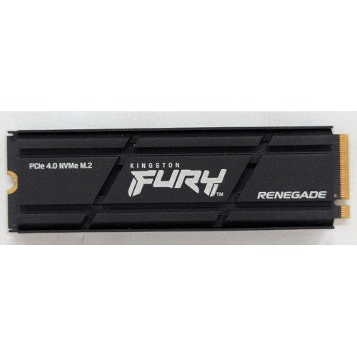 Ssd-диск Kingston FURY Renegade with Heatsink 3D NAND TLC 500GB M.2 (2280 PCI-E) NVMe x4 (SFYRSK/500G) (Відновлено продавцем, 785108) купити з перевіркою сумісності: огляд, характеристики, ціна у Києві, Львові, Вінниці, Хмельницькому, Івано-Франківську, Україні | інтернет-магазин TELEMART.UA фото