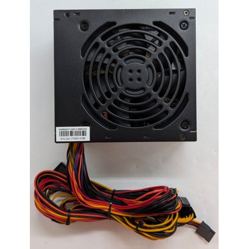 Блок живлення QUBE 80+ 600W (QBC-GPS600A12) (Відновлено продавцем, 785109) купити з перевіркою сумісності: огляд, характеристики, ціна у Києві, Львові, Вінниці, Хмельницькому, Івано-Франківську, Україні | інтернет-магазин TELEMART.UA фото