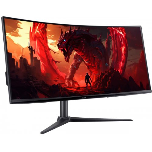 Купить Монитор Acer 34" Nitro XZ340CUJ0bmiiphx (UM.CX0EE.009) Black - цена в Харькове, Киеве, Днепре, Одессе
в интернет-магазине Telemart фото