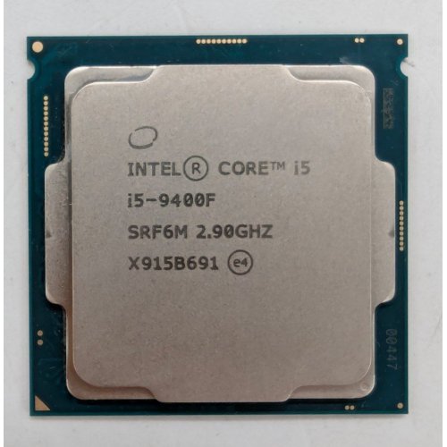 Купить Процессор Intel Core i5-9400F 2.9(4.1)GHz 9MB s1151 Tray (CM8068403358819) (Восстановлено продавцом, 785135) с проверкой совместимости: обзор, характеристики, цена в Киеве, Днепре, Одессе, Харькове, Украине | интернет-магазин TELEMART.UA фото