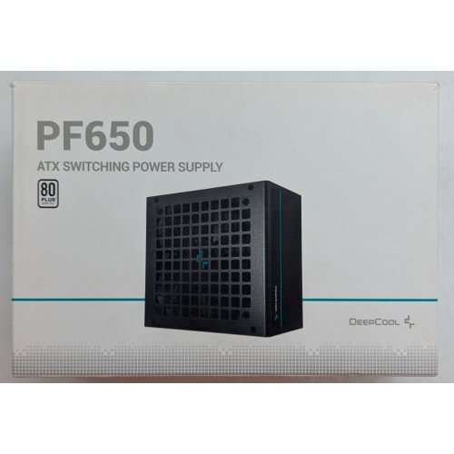 Купить Блок питания Deepcool PF650 650W (R-PF650D-HA0B-EU) (Восстановлено продавцом, 785147) с проверкой совместимости: обзор, характеристики, цена в Киеве, Днепре, Одессе, Харькове, Украине | интернет-магазин TELEMART.UA фото