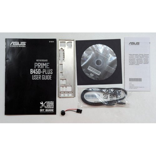 Материнська плата Asus PRIME B450-PLUS (sAM4, AMD B450) (Відновлено продавцем, 785169) купити з перевіркою сумісності: огляд, характеристики, ціна у Києві, Львові, Вінниці, Хмельницькому, Івано-Франківську, Україні | інтернет-магазин TELEMART.UA фото
