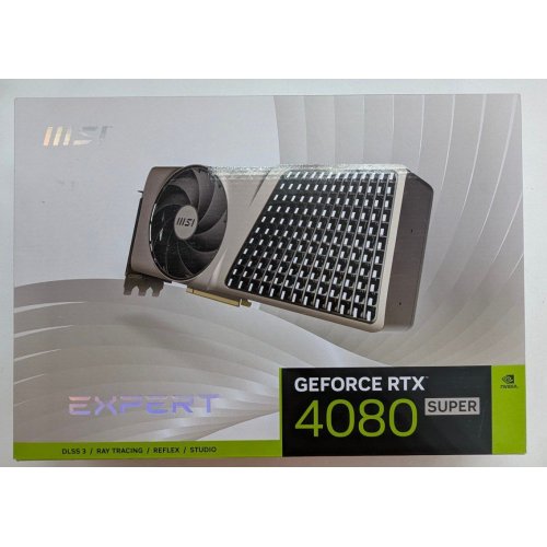 Купить Видеокарта MSI GeForce RTX 4080 SUPER EXPERT 16384MB (RTX 4080 SUPER 16G EXPERT) (Восстановлено продавцом, 785311) с проверкой совместимости: обзор, характеристики, цена в Киеве, Днепре, Одессе, Харькове, Украине | интернет-магазин TELEMART.UA фото