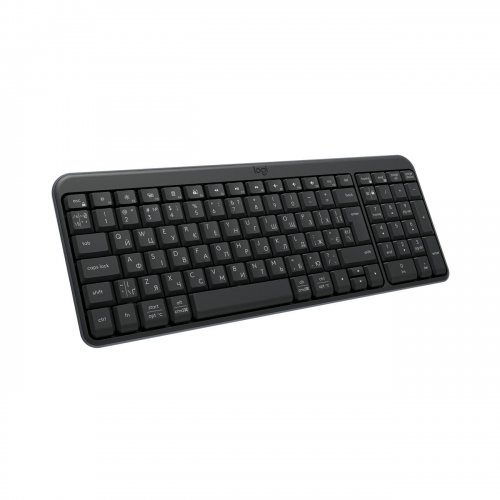 Купити Клавіатура Logitech K250 Wireless (920-013822) Graphite - ціна в Києві, Львові, Вінниці, Хмельницькому, Франківську, Україні | інтернет-магазин TELEMART.UA фото