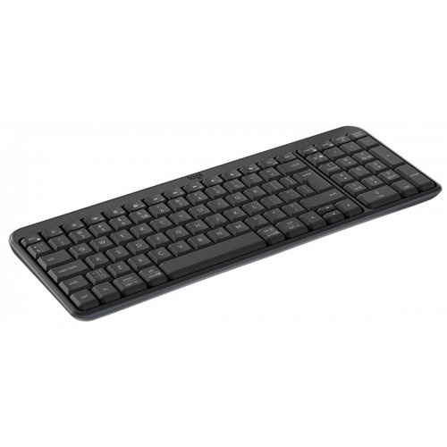 Купити Клавіатура Logitech K250 Wireless (920-013822) Graphite - ціна в Києві, Львові, Вінниці, Хмельницькому, Франківську, Україні | інтернет-магазин TELEMART.UA фото