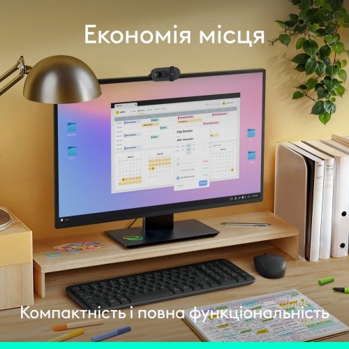 Купити Клавіатура Logitech K250 Wireless (920-013822) Graphite - ціна в Києві, Львові, Вінниці, Хмельницькому, Франківську, Україні | інтернет-магазин TELEMART.UA фото