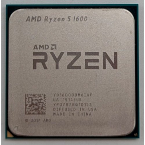 Процесор AMD Ryzen 5 1600 3.2(3.6)GHz sAM4 Tray (YD1600BBAEMPK) (Відновлено продавцем, 785321) купити з перевіркою сумісності: огляд, характеристики, ціна у Києві, Львові, Вінниці, Хмельницькому, Івано-Франківську, Україні | інтернет-магазин TELEMART.UA фото