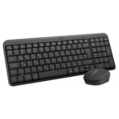 Купити Комплект Logitech MK250 Wireless Combo (920-013823) Graphite - ціна в Києві, Львові, Вінниці, Хмельницькому, Франківську, Україні | інтернет-магазин TELEMART.UA фото