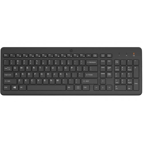 Купить Клавиатура HP 220 Wireless (805T2AA) Black - цена в Харькове, Киеве, Днепре, Одессе
в интернет-магазине Telemart фото