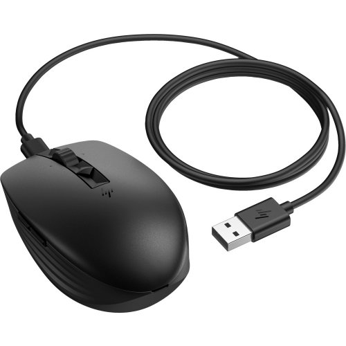 Купить Мышка HP 710 Rechargeable Silent Wireless (6E6F2AA) Black - цена в Харькове, Киеве, Днепре, Одессе
в интернет-магазине Telemart фото