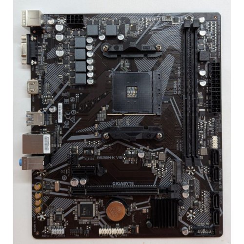 Материнська плата Gigabyte A520M K V2 (sAM4, AMD A520) (Відновлено продавцем, 785341) купити з перевіркою сумісності: огляд, характеристики, ціна у Києві, Львові, Вінниці, Хмельницькому, Івано-Франківську, Україні | інтернет-магазин TELEMART.UA фото