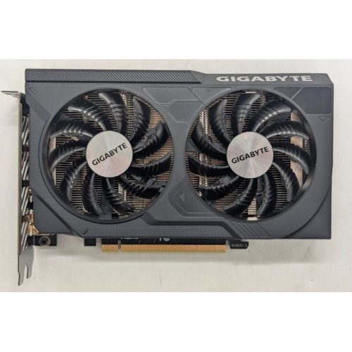Відеокарта Gigabyte GeForce RTX 4060 Windforce OC 8192MB (GV-N4060WF2OC-8GD) (Відновлено продавцем, 785357) купити з перевіркою сумісності: огляд, характеристики, ціна у Києві, Львові, Вінниці, Хмельницькому, Івано-Франківську, Україні | інтернет-магазин TELEMART.UA фото