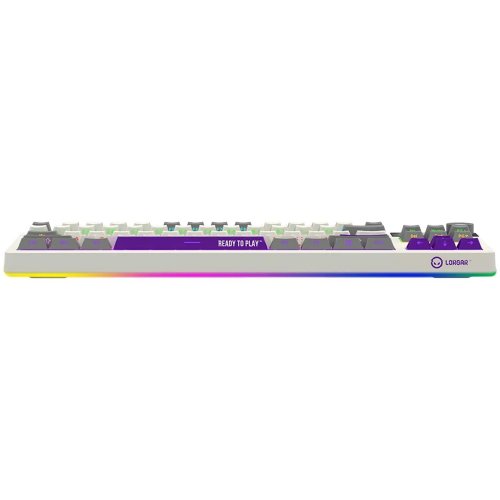 Купить Клавиатура Lorgar KBP70TKLW RGB Mechanical Linear Toxic Purple Switches Wireless (LRG-KBP70TKLW-RT-US) Beige - цена в Харькове, Киеве, Днепре, Одессе
в интернет-магазине Telemart фото