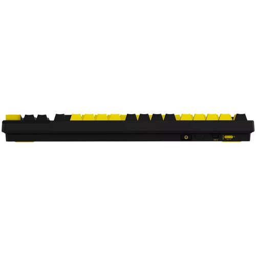 Купити Клавіатура Lorgar KBP70TKLW RGB Mechanical Linear Toxic Purple Switches Wireless (LRG-KBP70TKLW-YL-US) Yellow - ціна в Києві, Львові, Вінниці, Хмельницькому, Франківську, Україні | інтернет-магазин TELEMART.UA фото